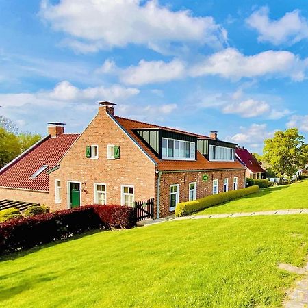 Oltmanns Ferienhaus Bummert Am Hafen Greetsiel Buitenkant foto
