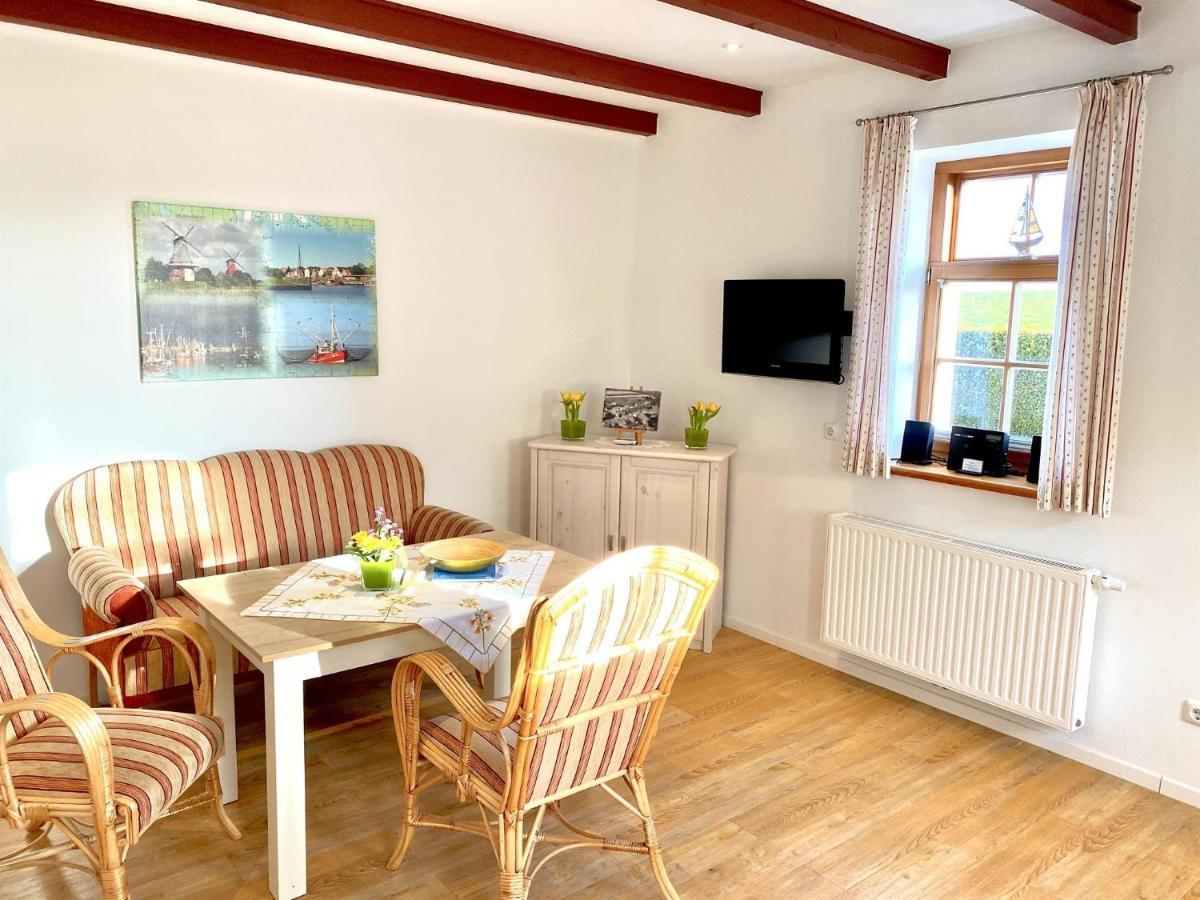 Oltmanns Ferienhaus Bummert Am Hafen Greetsiel Buitenkant foto