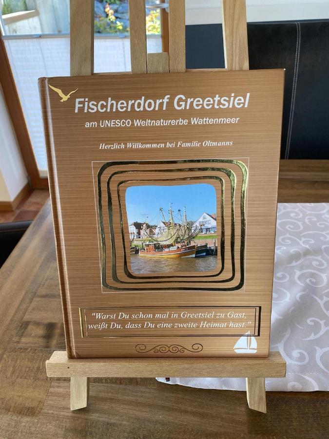 Oltmanns Ferienhaus Bummert Am Hafen Greetsiel Buitenkant foto