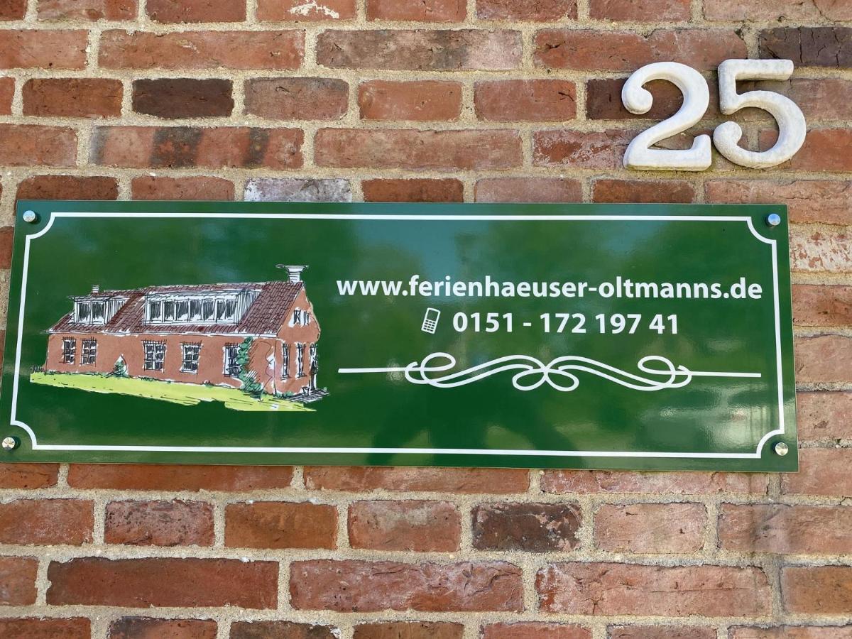 Oltmanns Ferienhaus Bummert Am Hafen Greetsiel Buitenkant foto