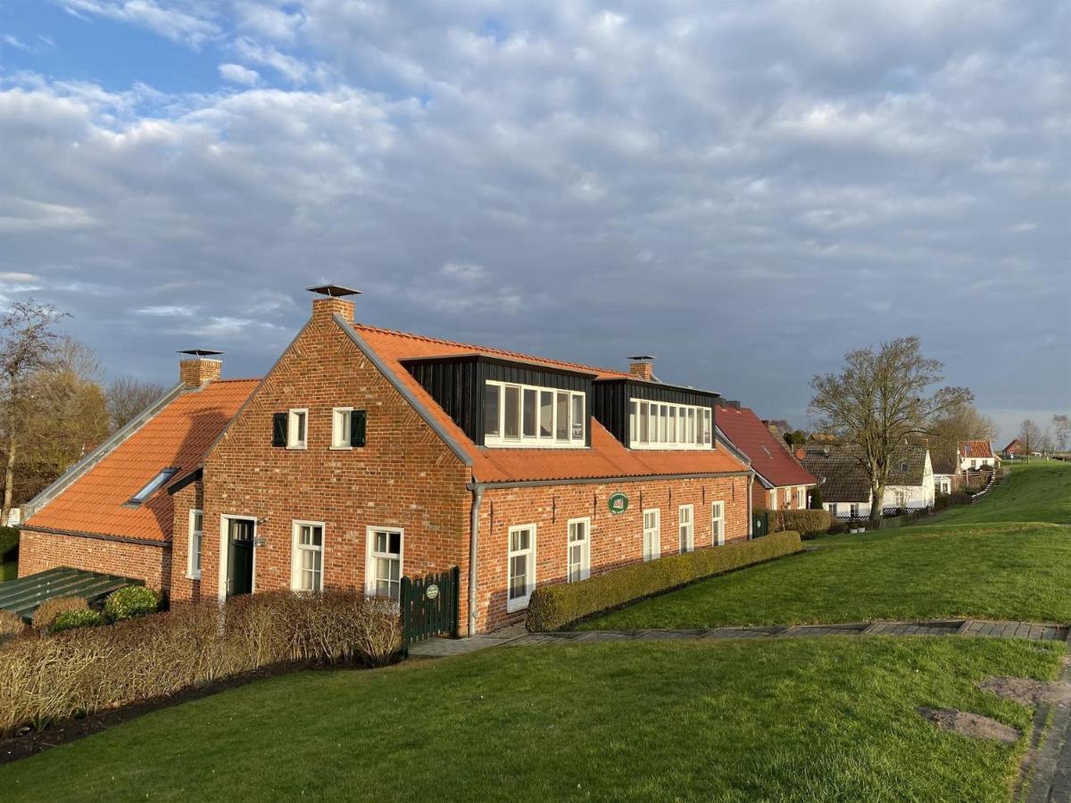 Oltmanns Ferienhaus Bummert Am Hafen Greetsiel Buitenkant foto